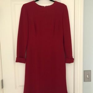 Frascara Red Wool Dress